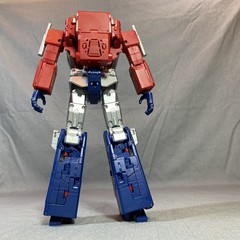 Masterpiece Transformers 4th Party KO Optimus Prime Version 3.0 Silver Legs