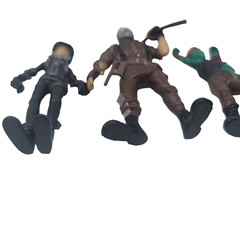 Fortnite 3in Figures Assorted Lot Of 4 Toy Figures