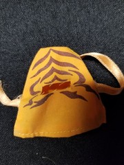 Vintage 1985 Ninja Assassins Werewolf Wolfman Action Figure Hood Accessory