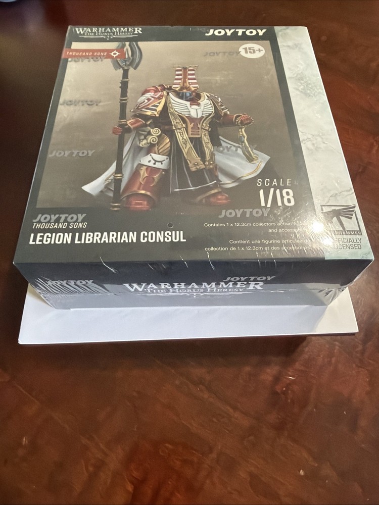 Joy Toy Warhammer Horus Heresy 1/18 Thousand Sons Legion Librarian NIB Sealed