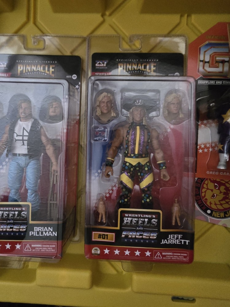 Zombie Sailor Toys Pinnacle Collection Brian Pillman and Jeff Jarrett