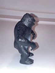 Vintage 1970’s Gorilla KING KONG Figure Hard Plastic 3.5″ Green Eyes Big Jim
