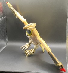 Vintage 1995 Mighty Morphin Power Rangers Legacy Falconzord And Silver Ranger