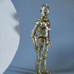 C-3PO Vintage Kenner Star Wars: IV A New Hope Figure Loose 1977 HK Bright Gold