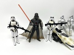 Star Wars Action Figures Lot 3.75” – AT-ST – Imperial Empire Storm Troopers Lot