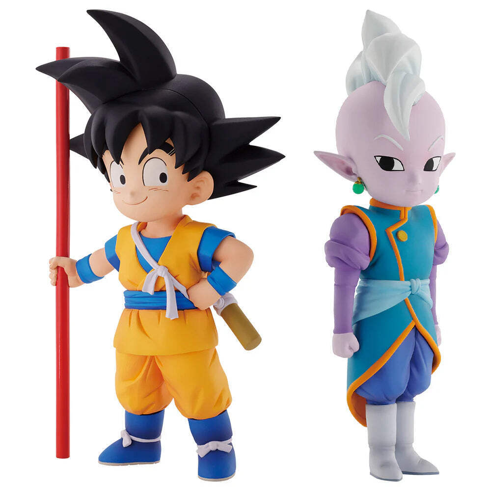 BANDAI Dragon Ball DAIMA – Son Goku (Mini) & Supreme Kai (Mini) Figure MASTERLIS