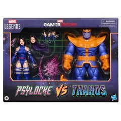 HASBRO MARVEL LEGENDS GAMERVERSE 6″ PSYLOCKE VS THANOS 2-PACK CAPCOM