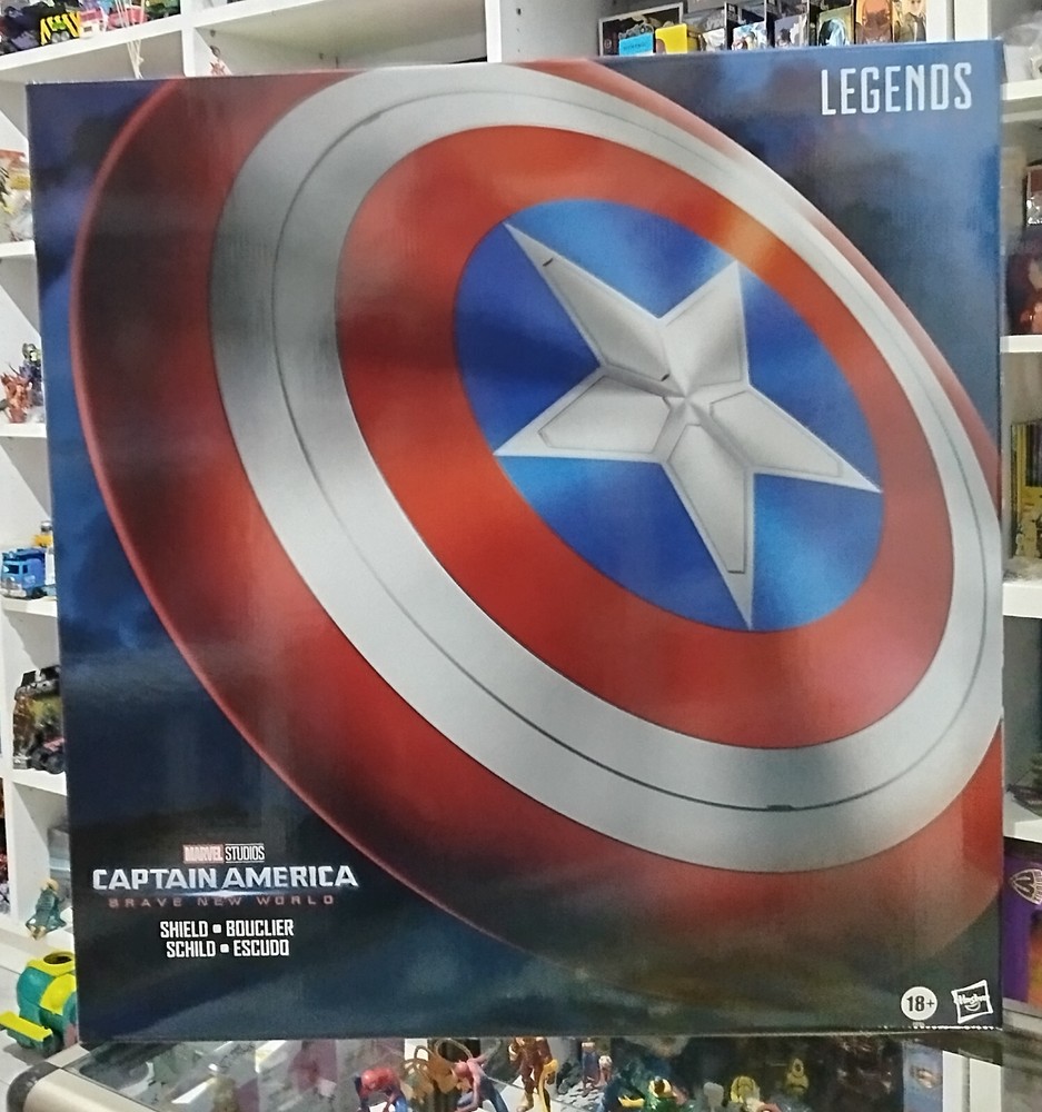 HASBRO 2024 MARVEL LEGENDS CAPTAIN AMERICA BRAVE NEW WORLD 24” ROLEPLAY SHIELD