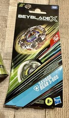 Hasbro Beyblade X Savage Bear 3-60S Scythe Incendio 3-80B Launcher New