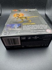Jurassic Park World Hammond Collection Dilophosaurus Legacy Collection Amber