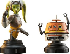 Star Wars Rebels Hera And Chopper Bust