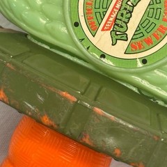 Vintage 1990 Teenage Mutant Ninja Turtles TMNT Leonardo Sewer Force Sword
