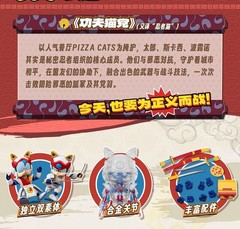 YOLOPARK 13.3cm Samurai Pizza Cats AMK PRO Series Speedy Model Kit TOY In Stock