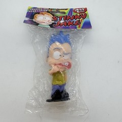 Stinky Jake Novelty Smelly Gross Out Gag Toy Soft Rubber 3.5″ Figure 2004 2 Pack