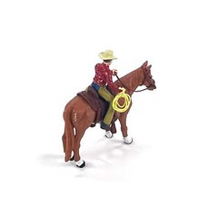 Big Country Toys – Four Sixes Ranch Cowboy & Quarter Horse 1:20 Scale 808