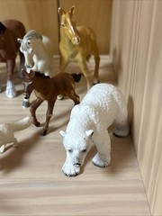 Lot of 12 Mixed Realistic Animal Figure Toys – Schleich, Mojo, Terra by Battat