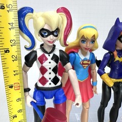 DC Comics Super Hero Girls Harley Quinn Batgirl Super Girl Mattel Action Figures