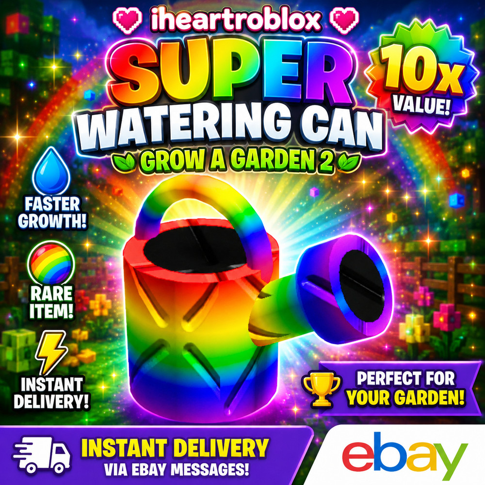Super Watering Can 10x – Grow A Garden 2