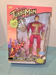 Talking Turbo Man Action Figure – 13.5” Jingle All the Way Collector’s Edition