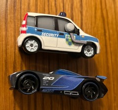 DISNEY Metal Pixar Cars 2 Jackson Storm & Alex Carvill