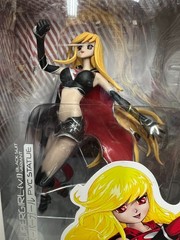 DC DIRECT AME COMI SUPERGIRL 9″ FIGURE MANGA BLACK SUIT VARIANT DAMAGED BOX