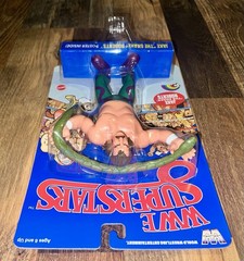 WWE WWF Mattel Jake The Snake Roberts LJN Series 3 Blue Card MOC 2026