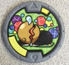 YoKai Yo-Kai Watch Series 3 D’wanna Medal ***NEW Unused*** English version