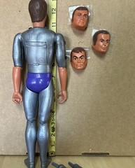 Vintage 1976 6 Million Dollar Man Maskatron.