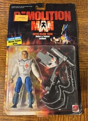 Vintage Demolition Man Cryo-Claw Tech Sieze & Freeze Action 1993 Figure Mattel