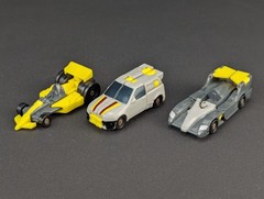 Transformers Kabaya Change Micron Legend Race Team READ Armada Minicon Skyboom