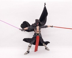 SU-R-RN-BK: Cape & Skirt Wrap for Star Wars Black Series Darth Revan (No figure)