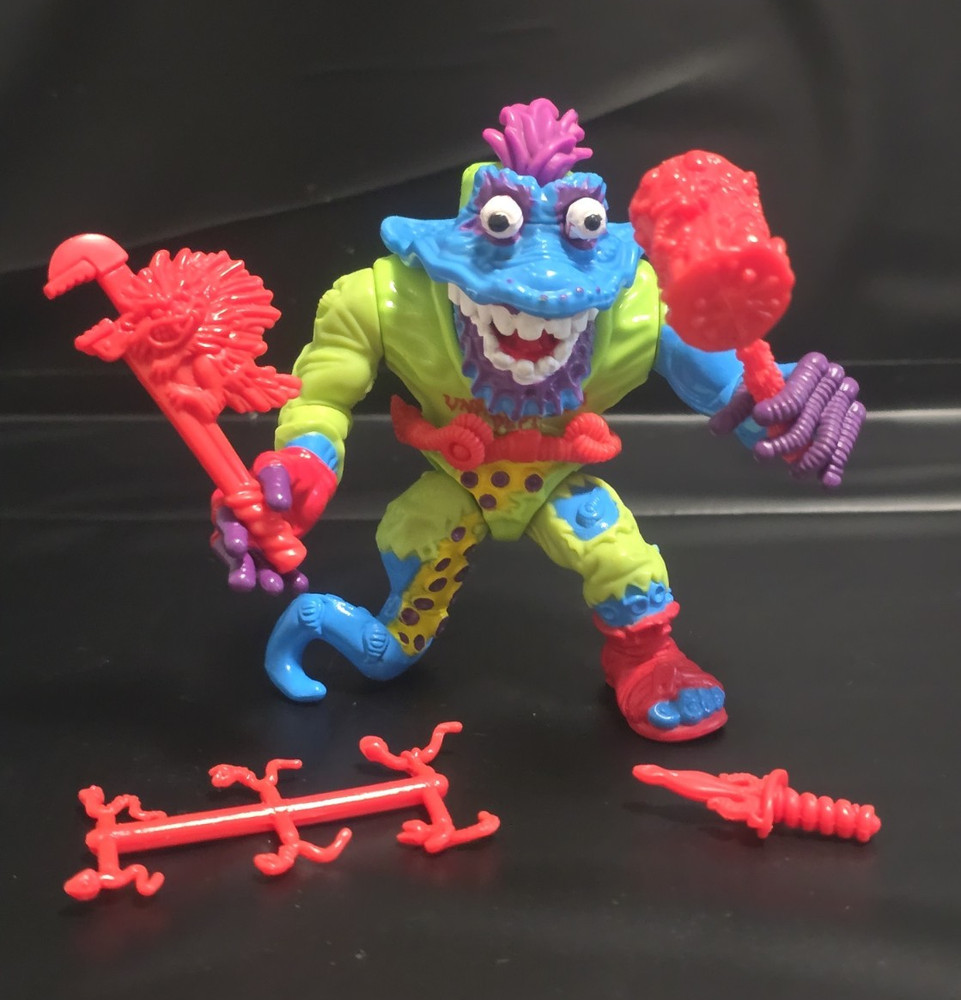 TMNT 1991 Wyrm Complete Vintage Ninja Turtles Figure all accesories
