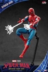 Spider Man Brand New Day PUNK SUIT Advanced Marvel Action Figure Model Toy Gift