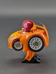 Transformers Q Hot Rod Rodimus complete Takara QT-07 QTF Choro-Q