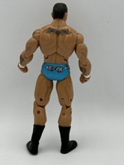 2005 WWF WWE Jakks Randy Orton Deluxe Aggression Wrestling Figure series 1 Blue