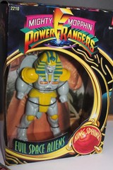 Mighty Morphin Power Rangers Evil Space Aliens King Sphinx Bandai 93 Sealed Toy