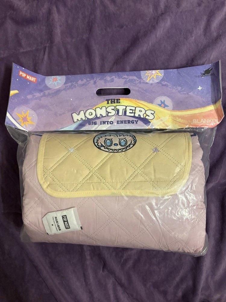 Authentic Labubu The Monsters Big Into Energy Series Blanket POP MART US SELLER