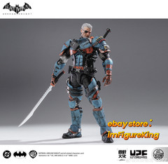 US FAST SHIP – UPF LPZZ DC 1/12 Batman Arkham Knight Deathstroke Action Figure