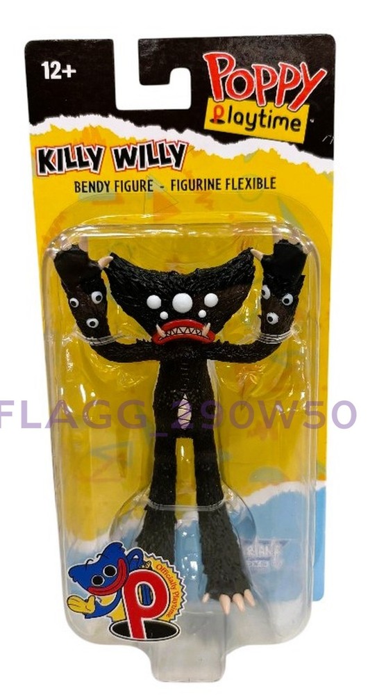 2026 McFarlane Poppy Playtime KILLY WILLY 4.5″ Bendy Action Figure **READ**