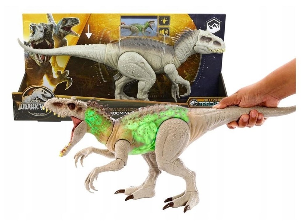 Jurassic World Indominus Rex Sneak Attack Action Figure light sound HNT63