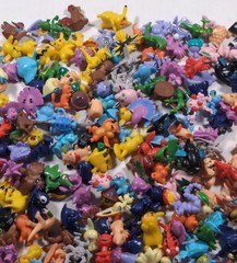 24 mix pieces Pokemon Cake Toppers Figures Figurines 2-3CM Toy Lot Kids Anime