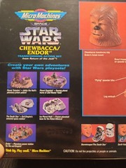Micro Machines Space Star Wars Chewbacca Transforming Action Set Galoob 1995