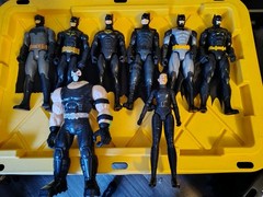 Spin Master 12 Inch Batman , Bane, Catwoman Action Figure Lot.