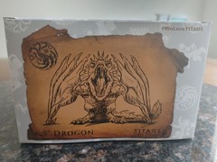 Titans Vinyl Figures Game Of Thrones Drogon, Wight Viserion 6.5 Inch