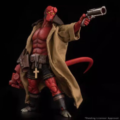 1000 1/12 Hellboy Manga 30th Anniversary Edition Action Figure 17CM In Stock