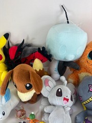 Lot Of Pokemon Plush Toys & Figures Togekiss Banette Eiscue Ice Face Charmander