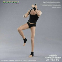 JIAOU DOLL 1/6 JO-K10A-PS Male Muscle Suntan Seamless Action Figure Body 12”Toy