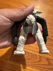 2001 American McGee Alice White Rabbit Figure Black Coat No Clock