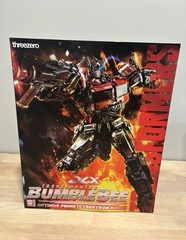 Threezero Optimus Prime Cybertron Mode Transformers Bumblebee DLX Action Figure