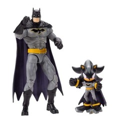 DC x Sonic the Hedgehog Batman & Shadow Wave 2 Action Figure Multipack New